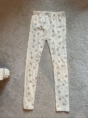Jamie Kay Cream Floral leggings